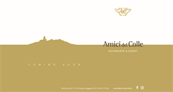 Desktop Screenshot of amicidelcolle.it